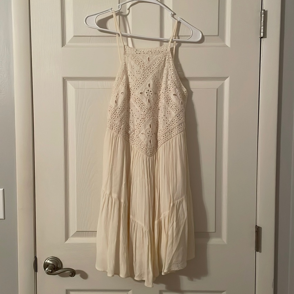 Aerie cream dress
